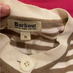 Barbour  Pima cotton stripe twin set cardigan Photo 4