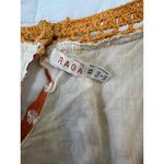 Raga Orange Striped Sleeveless Patterned Maxi Dress With Embroidered Trim XS Photo 4