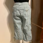Merona Light Blue Cargo Capri Pants Photo 4