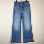 J.Crew High Rise Sailor ‘96 Denim Trouser Wide Leg Jeans Size 27 Photo 4