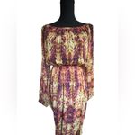 Jealous Tomato  Orange and Red Long Sleeve Sundress for Wedding Guest Photo 4