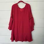 White House | Black Market Women’s 8 Pink Bell Sleeve Dress Photo 1