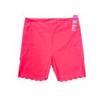 Lilly Pulitzer WEEKENDER HIGH RISE SPICY CORAL PINK LUXLETIC SCALLOPED S… Photo 2