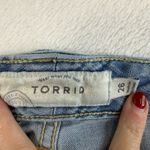 Torrid  Plus 26 Boyfriend Straight Jeans Stretch Distressed Holes Rips Stretch Photo 7
