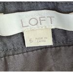 Loft Striped Mini Skirt Sz 6 Pockets Navy Blue Nautical Preppy Photo 4