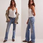 Free People  Retro 70s Y2K Low Rise Vibtage Inspired Carnivale Bootcut Jeans 28 Photo 1