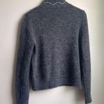 Catherine Malandrino  Faux Pearl Beaded Mock Neck Sweater Photo 8