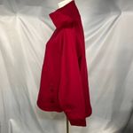 Lou & grey Sporty Brushed Back Pockets Sweatshirt Red Womens Large Athleisure Photo 5