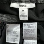 Bar III  Black Coated Skinny Pants Medium Photo 4