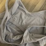 Cropped athletic tank Gray Photo 1