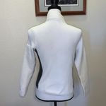 Gap Stretch white fleece 1/4 zip sweatshirt Photo 3