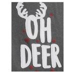 secret treasures  Women's "Oh Deer" Sleep Shirt Holiday Ladies Size Small/Medium Photo 4
