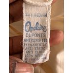 Vintage Opalaire Slip Skirt W/ Lace Hem & Middle Slit Medium Antron III Nylon M Photo 3