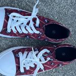 FOCO FSU Florida State Seminoles Patterned Sneakers Red Size 8 Photo 1