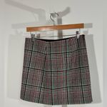 Sézane wool blend plaid mini skirt – Parisian preppy academia cottagecore mini S Photo 3