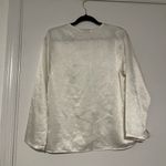 Victoria's Secret Vintage Victoria’s Secret Gold Label Satin Blouse Rare 90s Romantic Lace Top Photo 3