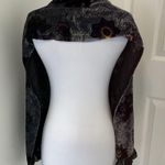 Velvet Paisley Burnout Scarf Photo 5