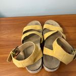 Universal Threads Universal Thread Mustard Yellow Espadrille Platform Strappy Gladiator Sandal 8.5 Photo 4
