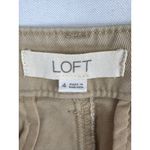 Loft  Womens Cargo Pants Size 4 Beige Casual Cotton Spandex Blend Machine Washabl Photo 3