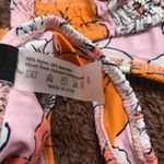 VOLAFA Women's Smocked Ruched Triangle Bikini Print Swimsuit Set 2 Piece Small Pink Photo 10