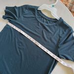 Universal Standard  Tee Rex Peruvian Pima Cotton T Shirt in Deep Sea Green Size X Photo 9