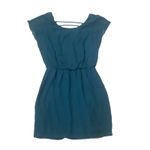City Triangles Back Cutout Dress Blue Size M Photo 2