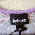 Just Cavalli  Multicolor Fitted Printed Tank Dress Women's Size Euro 48 BD Photo 2