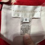 Anthropologie Corey Lynn Calter Ackee Red Motif Linen Blend Pencil Skirt Size 0 White Photo 4