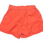 Aerie  Athletic Woman's Orange Elastic Lyocell Shorts Size XS Photo 4