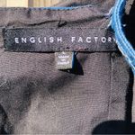 English Laundry jean ruffle romper Large Blue Photo 8