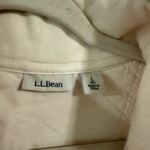 L.L.Bean  Quarter-Zip Pullover Quilted Women’s sweatshirt in Ivory Photo 1