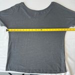 Pura Youth Slouchy Wave Tee Shirt Gray Small Photo 7