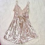 Urban Outfitters  Velvet Ruffle Romper size Adult Small Photo 6