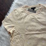 J.Crew Vintage Cotton Peace Sign Crewneck T-Shirt Photo 2