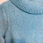 Talbots  Cowl Neck Knit Sweater in Baby Blue Women’s Size Small Petite NWOT! Photo 2