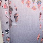 Isle Melis Kazan Paisley Sleeveless Dress Scuba Poly Stretch Brown Purple Medium Photo 11