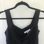 Diane Von Furstenberg DVF Black silk blend maternity dress  Silk DVF M comfy Photo 3