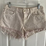 J Brand  Women's 26 Khaki Denim Cut Off Shorts‎ Photo 0
