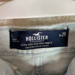 Hollister Blue Jean Shorts with Color-Block Design Photo 2