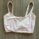 Tiger Mist Tie dye light pink and white crop top Photo 0