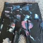 Calvin Klein  Blue Black Performance Leggings Size XS EUC #6961 Photo 1