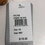 l*space L* Lizzie Stripe Tie Dye Bikini Top XS NWT Photo 4