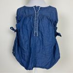 We The Free  Blue Denim Shirt Size XS Photo 0