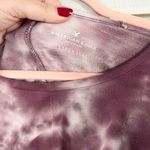 American Eagle AE  Soft & Sexy Purple Tie Dye Soft Pullover Wide Sleeve Sweater Photo 4