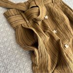 H&M New! High Waist Paper-bag Pinstriped Woven Skirt Size 4 Photo 7