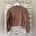 Calvin Klein Performance || Pullover Crewneck Front Logo Cropped Sweater Black Size M Photo 1