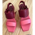 United Nude Delta Wedge Sandals 38 / 7.5 color radiant Pink Photo 1