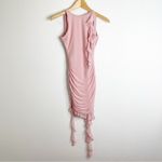 Oh Polly  Iolanda Backless Ruffle Mini Dress Light Pink Size 4 Photo 2