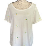 Vintage X America White Cotton Blend Pineapple Shirt Size XL NWOT Photo 0