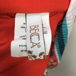 Becca Off the Shoulder Strapless Printed One Piece Swimsuit S Photo 3